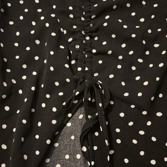 Maxi skirt with side slit - Picture 2 of 3